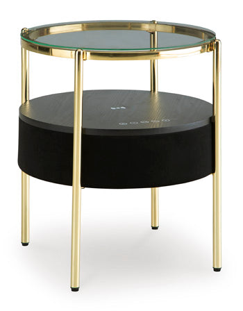 Nedman Accent Table with Speaker