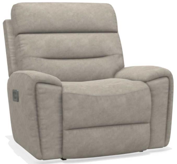 La-Z-Boy Soren Pebble Power Rocking Recliner with Headrest image