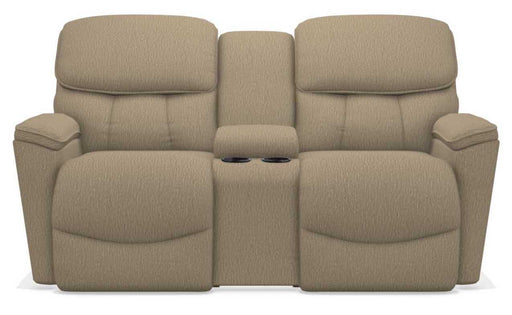 La-Z-Boy Kipling Driftwood Power Reclining Loveseat With Headrest and Console image