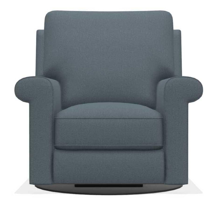 La-Z-Boy Ferndale Denim Swivel Gliding Chair image