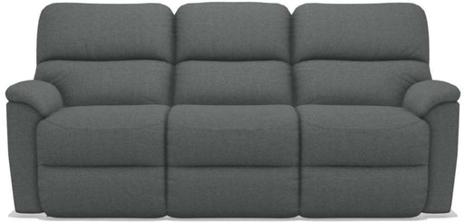 La-Z-Boy Brooks Gray Power Reclining Sofa with Headrest image